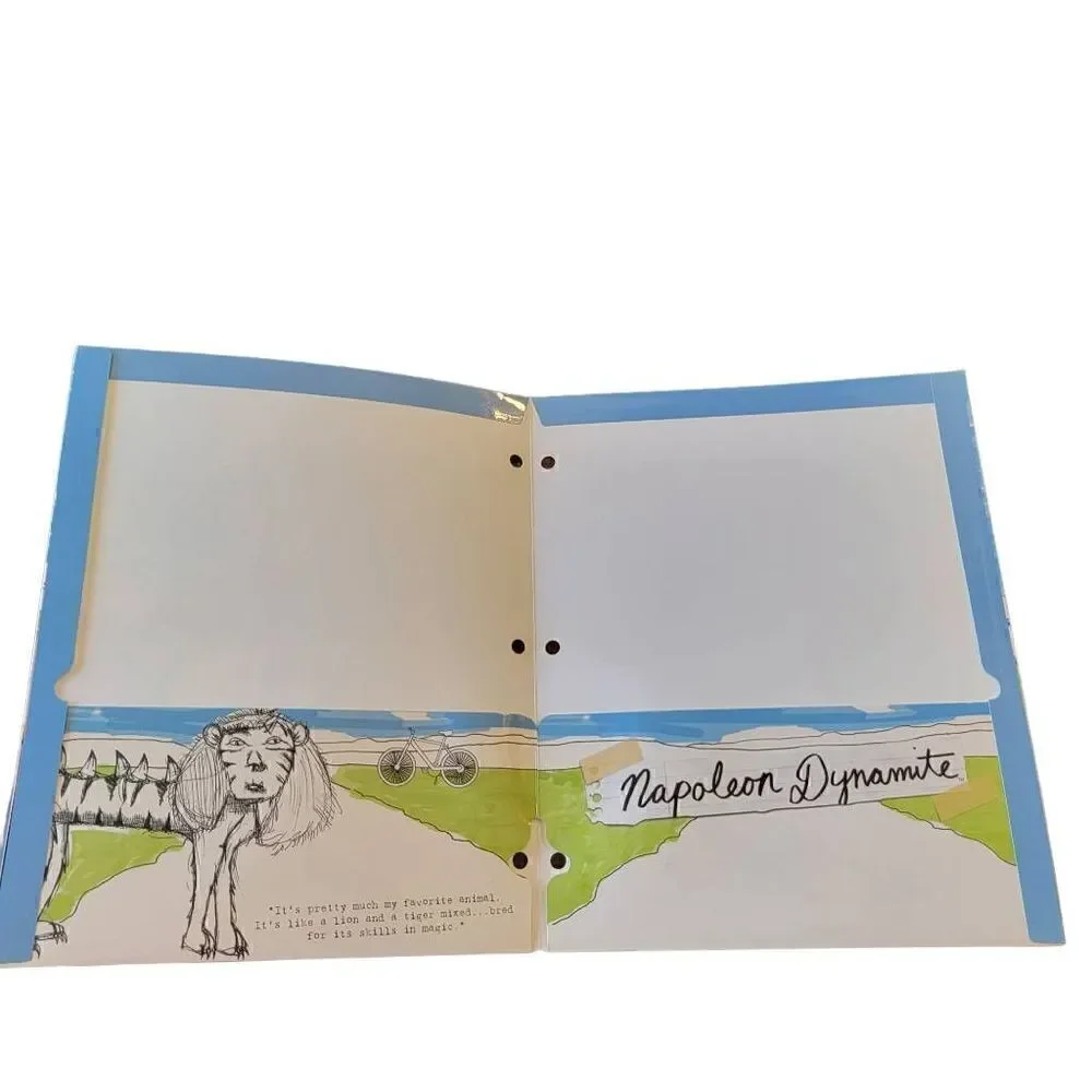 Napoleon Dinomite Folder School 2005 Liger Geeky Class President Y2K Innovative